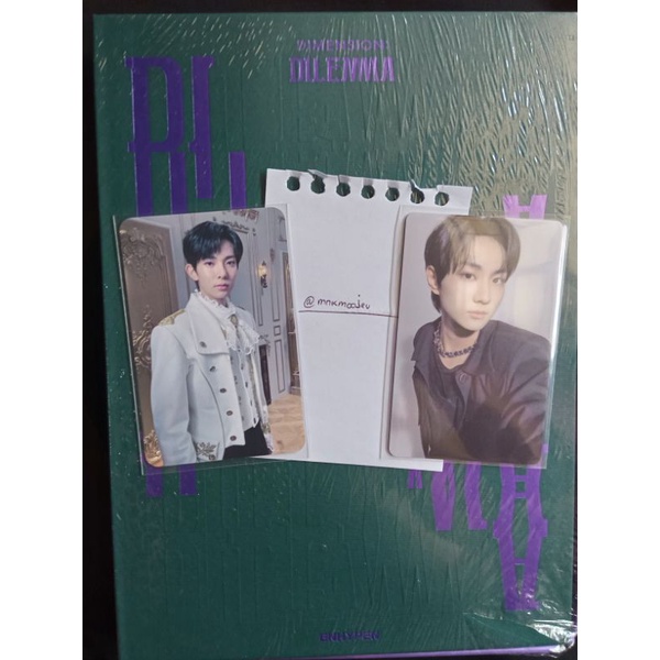 Album enhypen dillema scylla ld m2u da jungwon heeseung yzy pt2 bdc