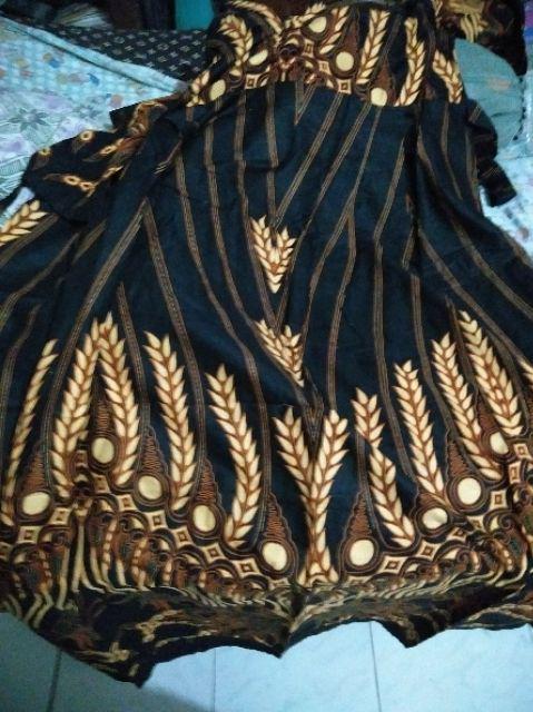 Gamis Batik Jumbo New Sriwedari Maxi Super Jumbo By Shabirah