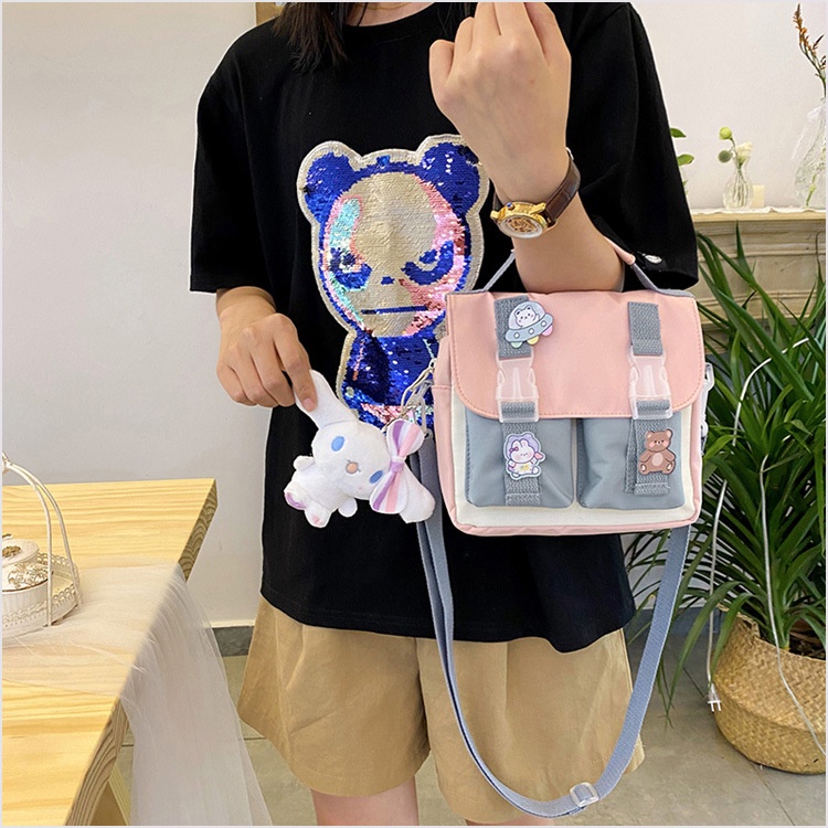 Mismi Lucy Bag Tas Selempang Fashion Wanita Korea Sling Bag Perempuan Trendy Stylish - 12I