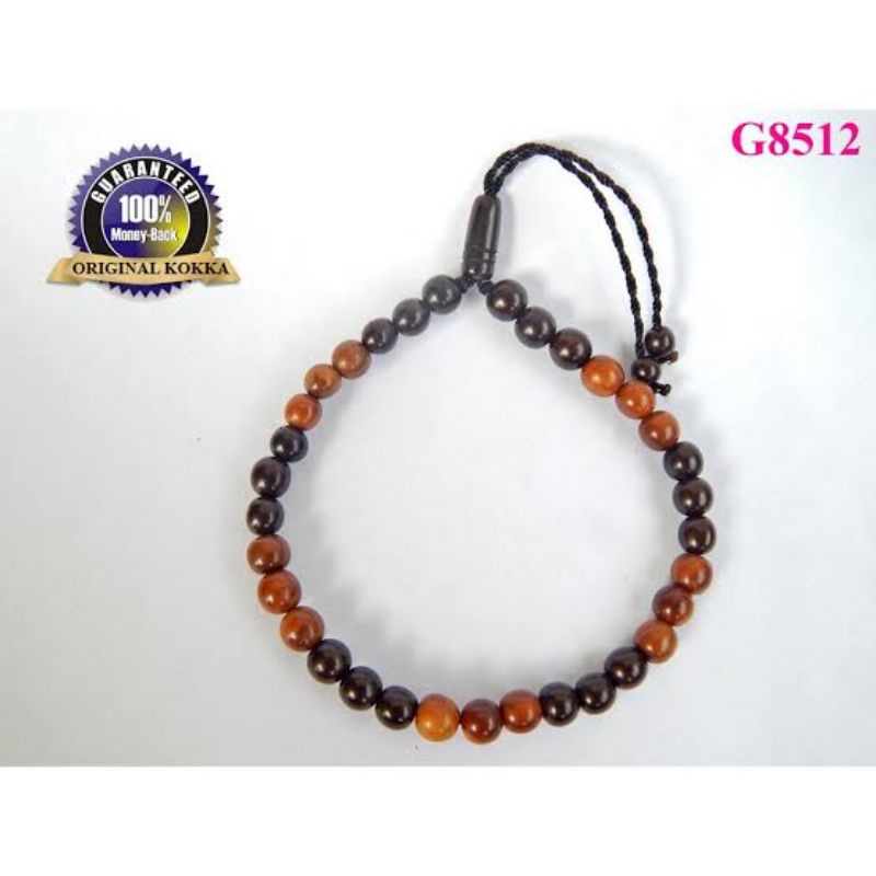 gelang &amp; tasbih kaokkah kaukkah / motif bulat 33 butir