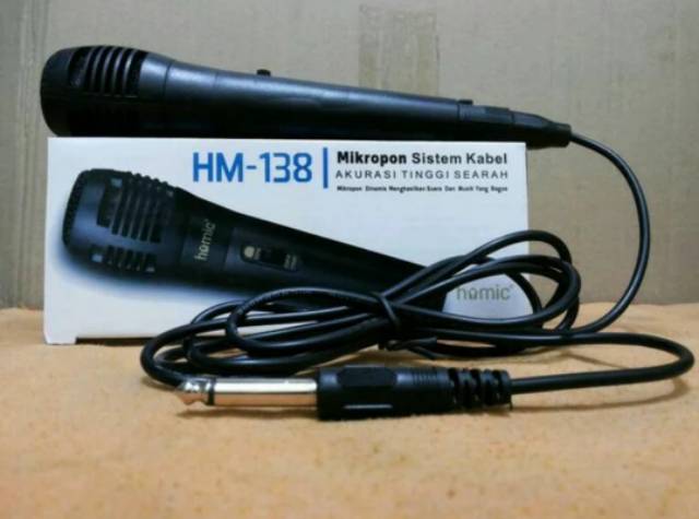 MICROFON MINI HOMIC HM138 MIC MINI KABEL