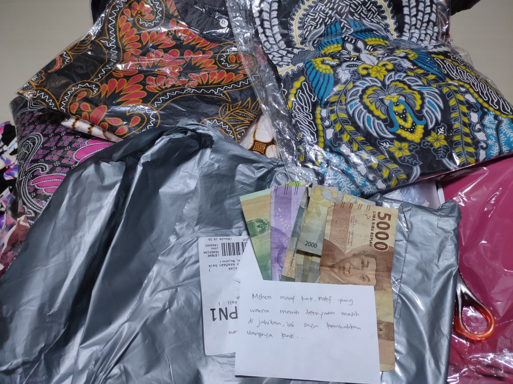 Promo 7.7 Mega Sale Atasan Batik Wanita