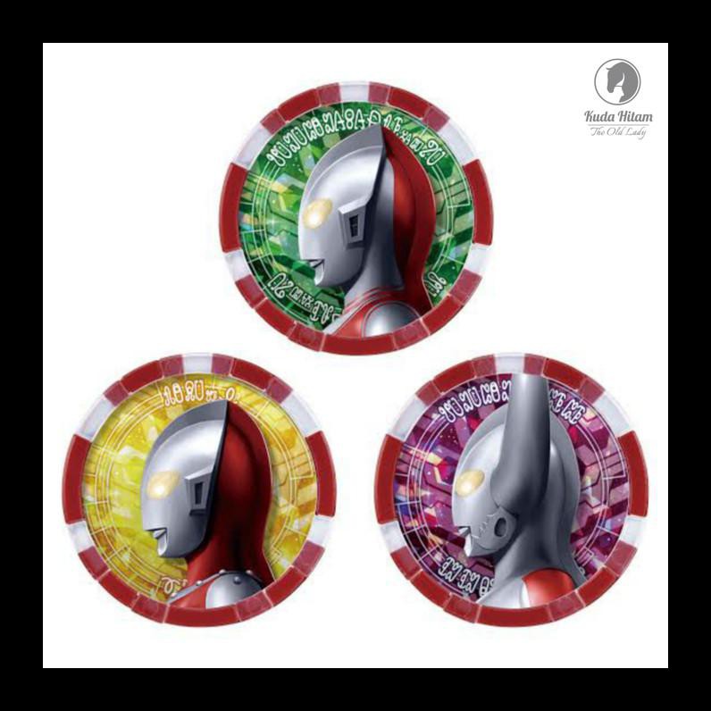 Ready Bandai Ultraman Z Dx Ultra Medal Medals Legend 02 Jack Zoffy Father Action Figure Al1