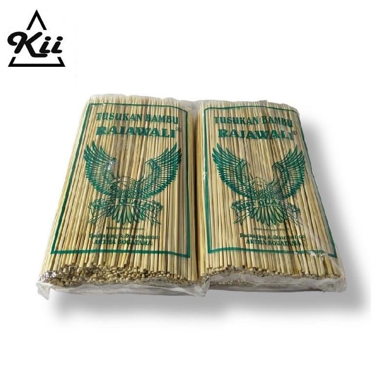 Tusuk Sate Bambu 500g - Tusukan Sate Bambu Rajawali 21cm