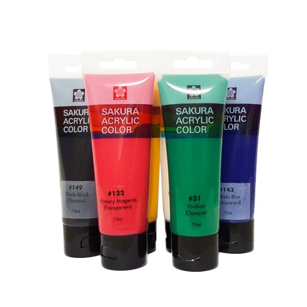 

(DISKON TERMURAH) Sakura Acrylic Color 75ml Tube