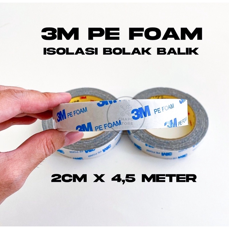 3M isolasi bolak balik double tape 3M dobel tape 3M solasi bolak balik 3M