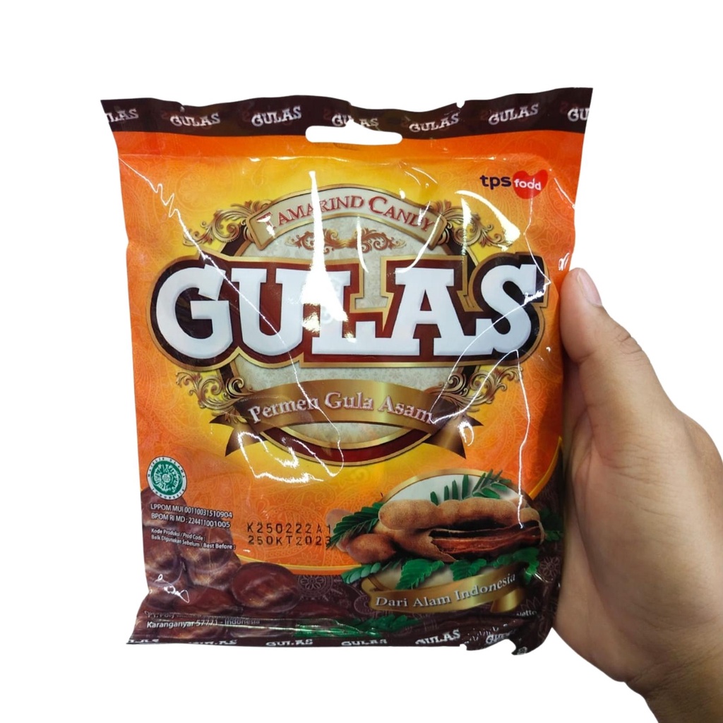 

Permen Gula Asam Gulas 150gr Tamarin Candy Indonesia