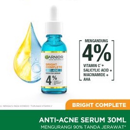 ✦SINAR✦ Garnier Bright Complete Anti-Acne Booster Serum 30ml