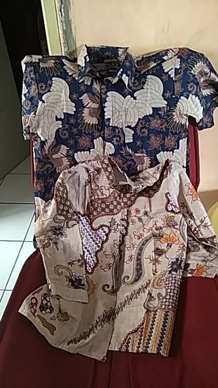 Atasan Batik Dolby Dolbi Dobby Doby Tenun Sutra Tulis Halus Katun Atbm Baron ,sarombit Atasan