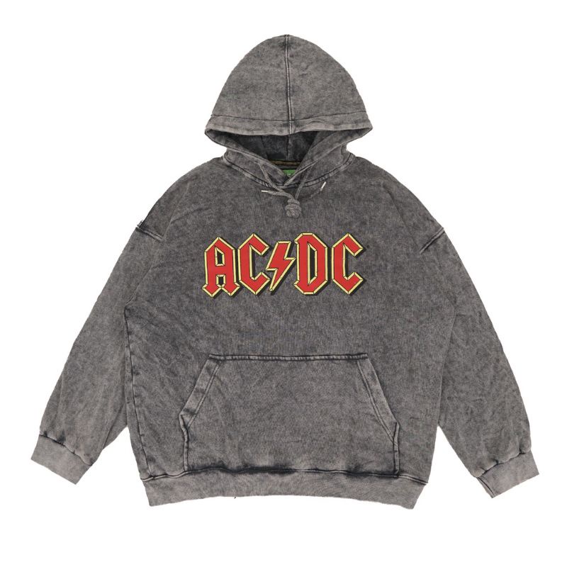 HOODIE ACDC Oversize Wash Acid
