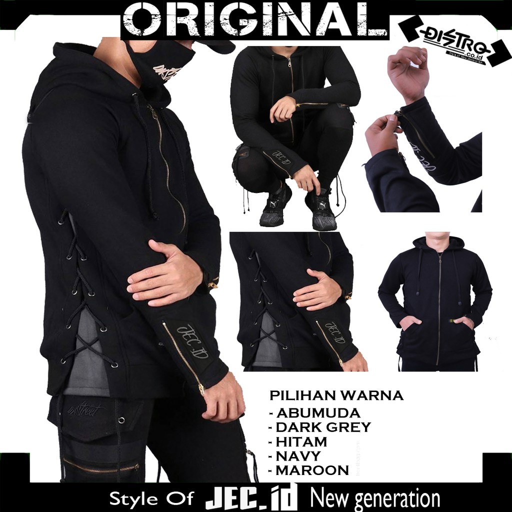 Jaket Hoodie Zipper RopeLine JEC ID Premium- Switer - Sweeter - Hodie