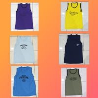 Baju Kaos Basket Gym Warna Dewasa / Singlet / Baju Santai Tidur Adem