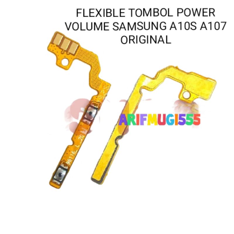 FLEXIBLE FLEXIBEL TOMBOL POWER VOLUME SAMSUNG A10S A107 ORIGINAL