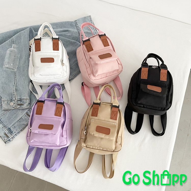 Tas Ransel Mini Wanita Import Fashion Korea - Tas Backpack Wanita Multifungsi Terbaru - Tas Wanita Lucu Kekinian [BK16]