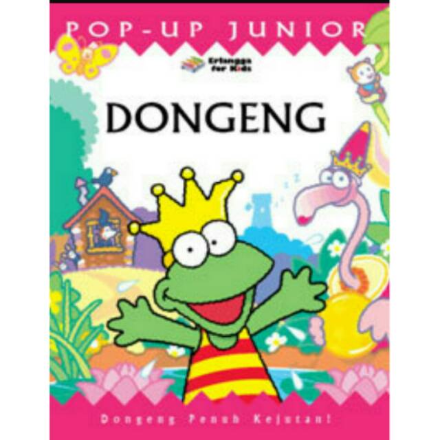 Super Sale - Pop up Junior : Dongeng - Erlangga - Buku 3 Dimensi