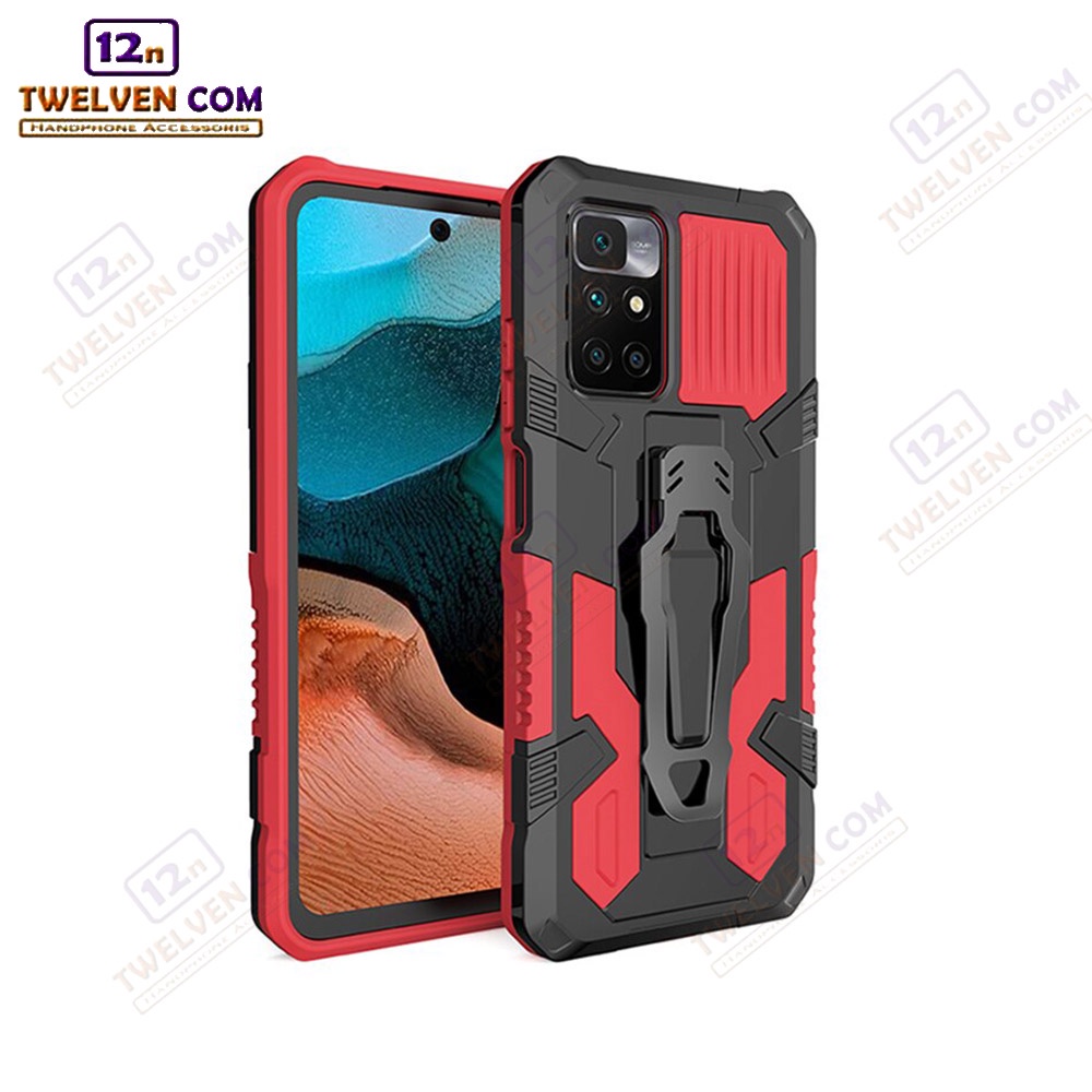 Case Shockproof Xiaomi Redmi 10 Armor Hardcase Stand Clip