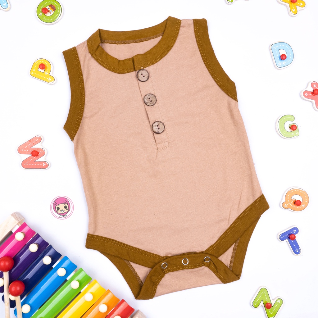 IL - Jumper Lullaby Sleveless Bodysuit Bayi | Playsuit Romper Baju Anak