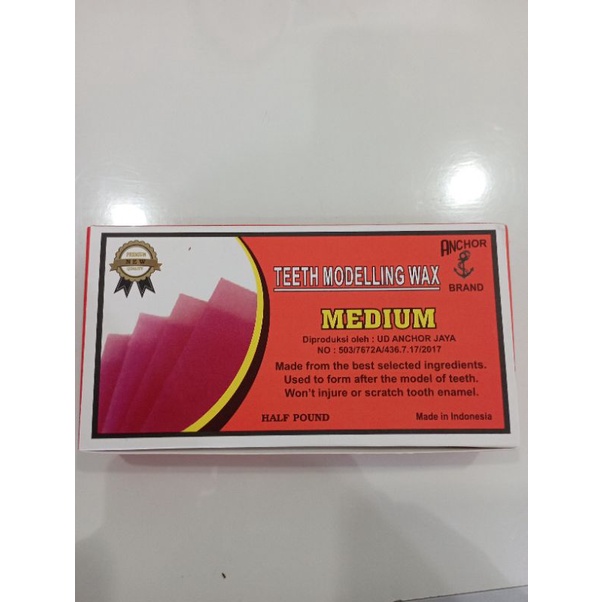 wax anchor medium lilin dental