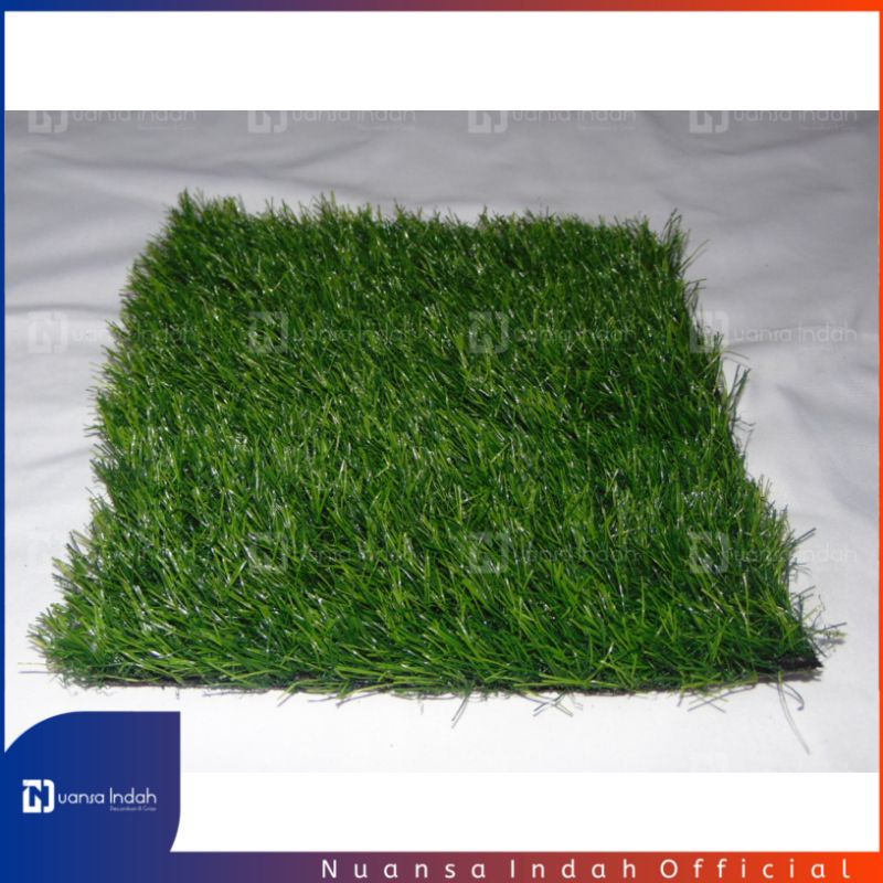 rumput sintetis type swis 25x25cm tebal 3 cm