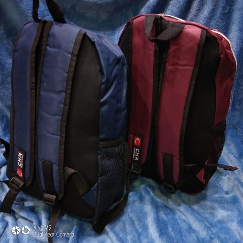 Ransel Anti Air CHR Tas Sekolah Kerja Waterproof Pria Wanita Tebal