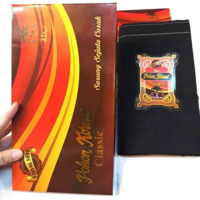 Sarung pohon korma 8000 benang premium bahan halus dan adem