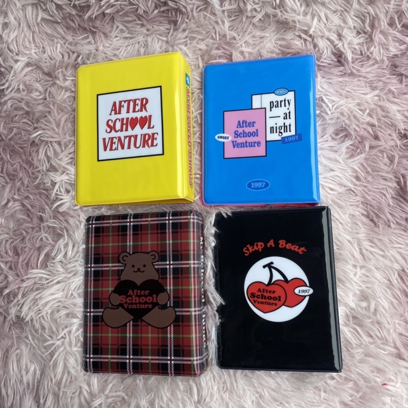 [READY] 80slot mini collect book 2p my beloved yellow blue red black