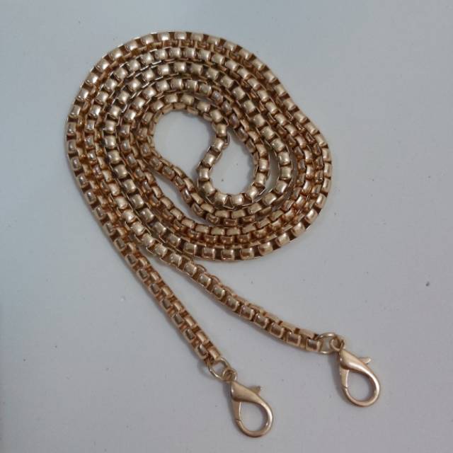 Rantai Tali Tas Dompet Warna Gold