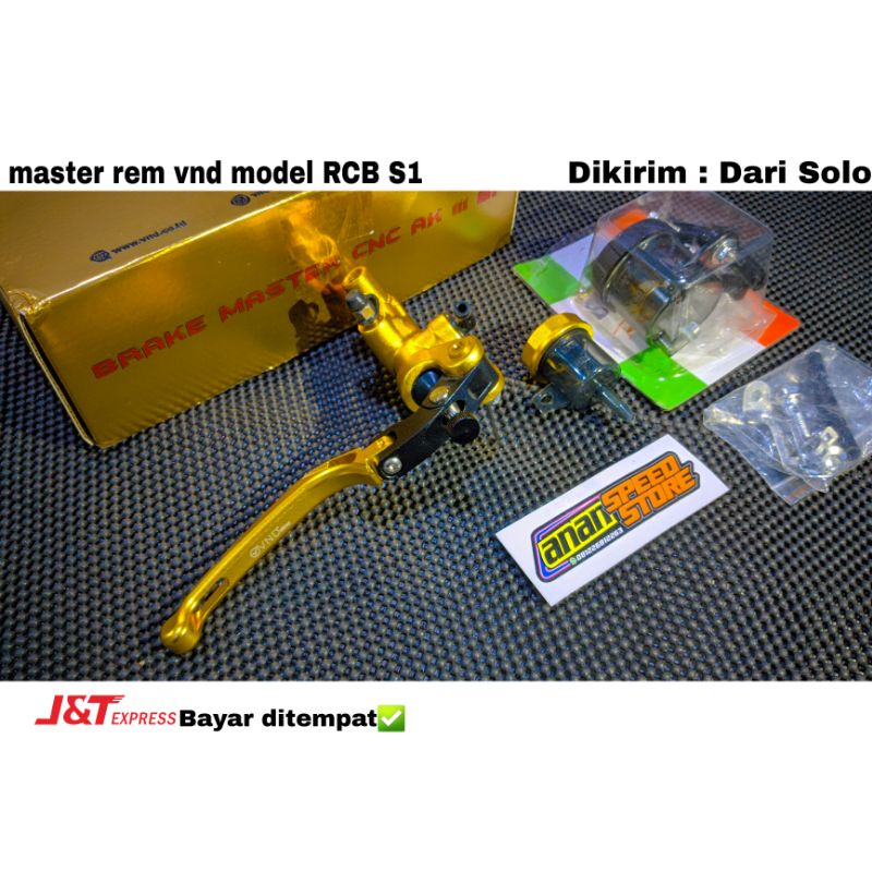 MASTER REM KANAN VND RACING COPY RCB S1 UNIVERSAL
