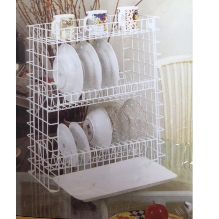 rak piring 3 susun kitchen set / rak piring lemari dapur / rak piring kabinet A4B7