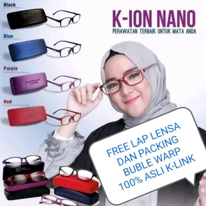 Kacamata K ION NANO Kacamata K ION NANO ORIGINAL KACAMATA TERAPI - Hitam produk original