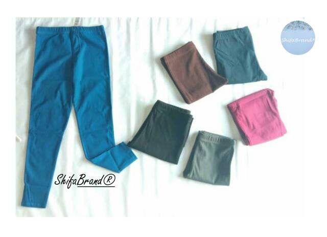 Celana Leggings Panjang Polos Tanpa Kantong (BB 60-65 Kg /Jumbo)