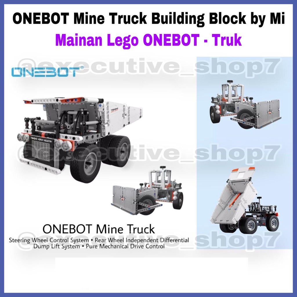 ONEBOT Mine Truck Building Block by Mi Mainan Lego ONEBOT - Truk