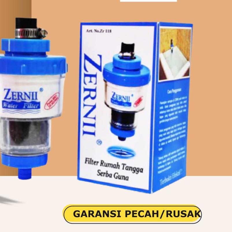 ❋ Alat Penyaring Saringan Air Kotor Kran Kamar Mandi Filter Air Keruh Sumur Zerni Water Purifier ✷