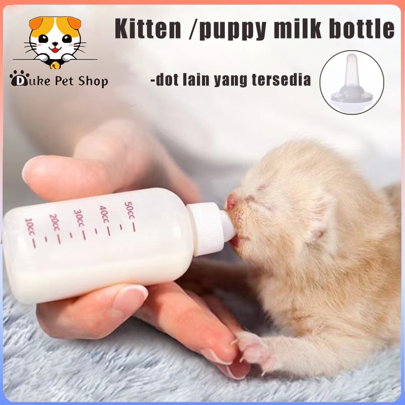 Botol Dot Kucing Botol Susu Kucing Botol Susu Anjing 60ML Kitten Dot PREMIUM QUALTY FEFARM