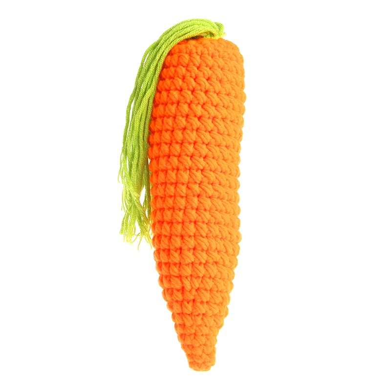 Mary Realistis Crochet Carrot Untuk Tempat Tidur Boneka/Sofa Aksesoris Hias Cocok Untuk Bayi Baru Lahir Baby Bed Menemani