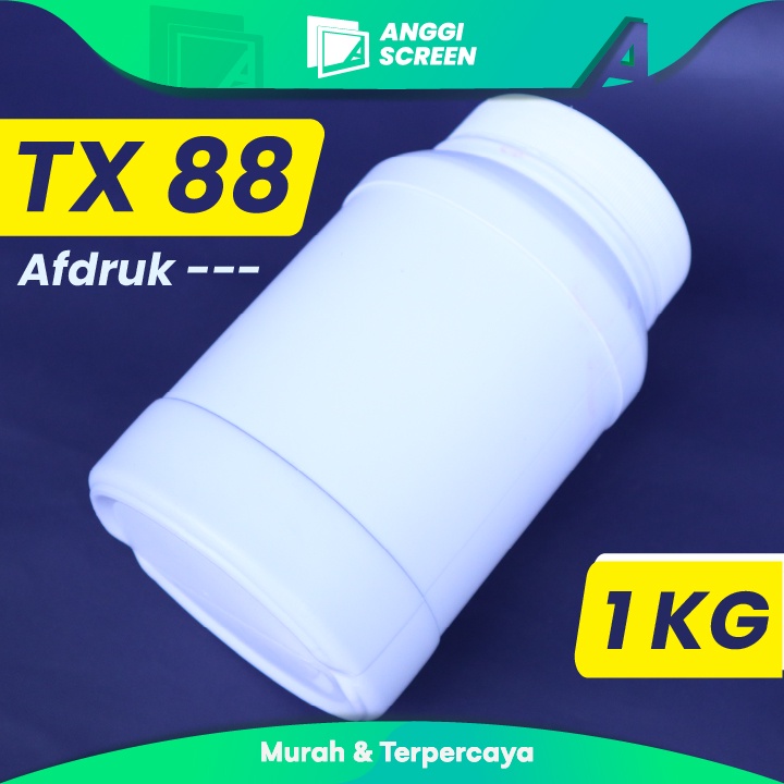 Tx 88 Obat Afdruk Sablon Kaos emulsion kemasan / isi 1  Kg