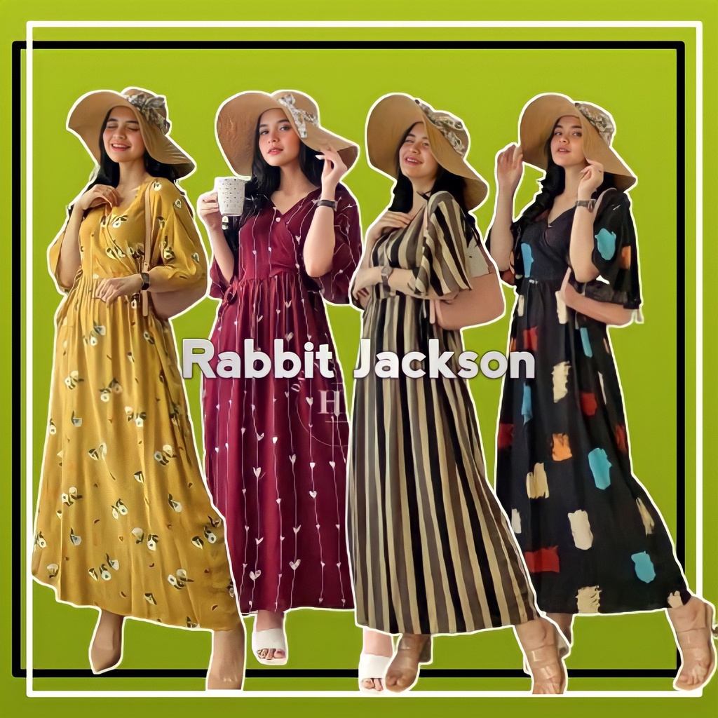 Daster Kimono Busui Rayon Viscose Adem Nyaman