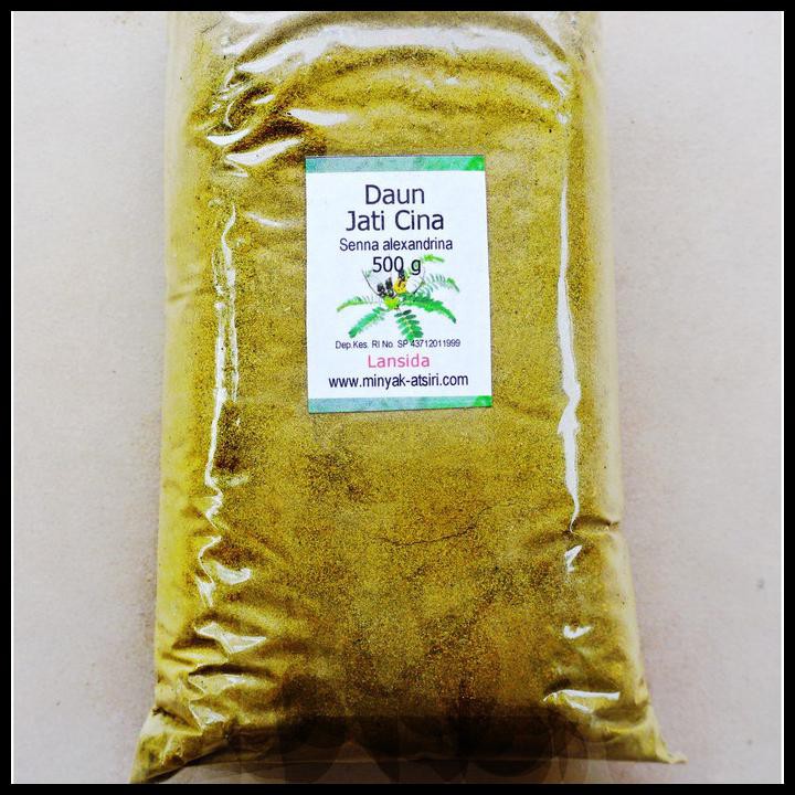 

Serbuk Daun Jati Cina 500 G Simplisia Bubuk Senna Leaf