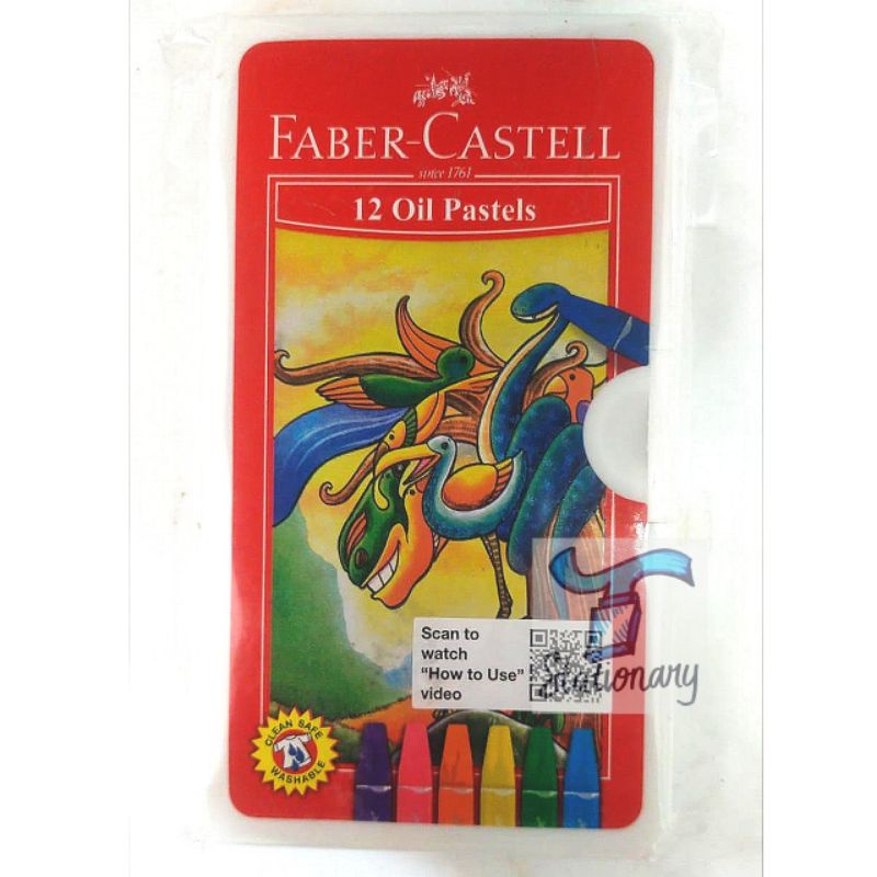

Crayon Faber Castell 12 Warna.