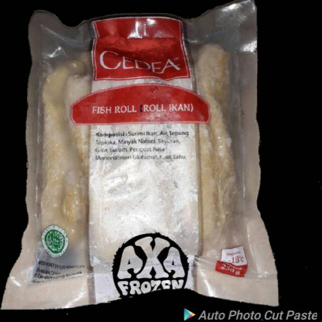 

CEDEA FISH ROLL 250gram