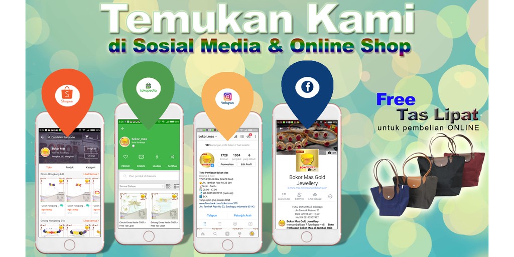 Toko Online Toko BOKOR MAS Shopee Indonesia