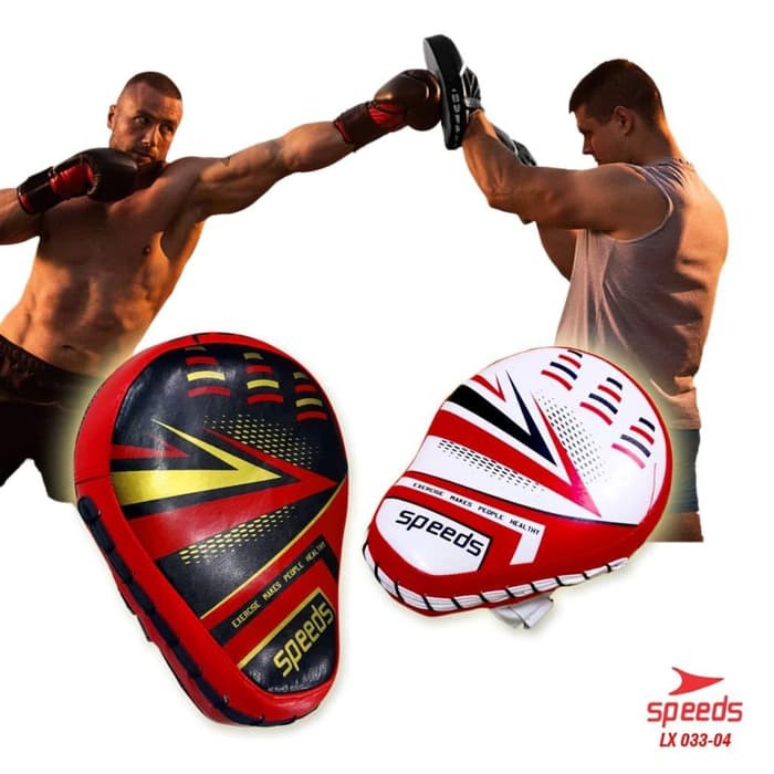 Bantalan Tinju Pad Taekwondo Muay Thai Boxing Doubleshoot Samsak 033-4