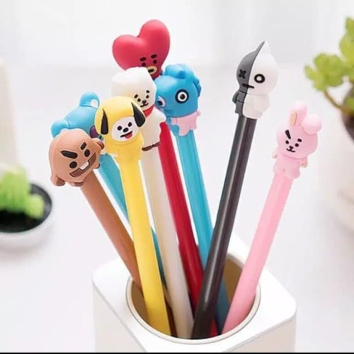 

Kpop Pena BTS BT21 ARMY Pulpen Kpop Pena BTS BT21 Gel