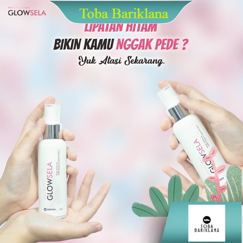GLOWSELA SPRAY PEMUTIH SELANGKANGAN & KETIAK ORIGINAL