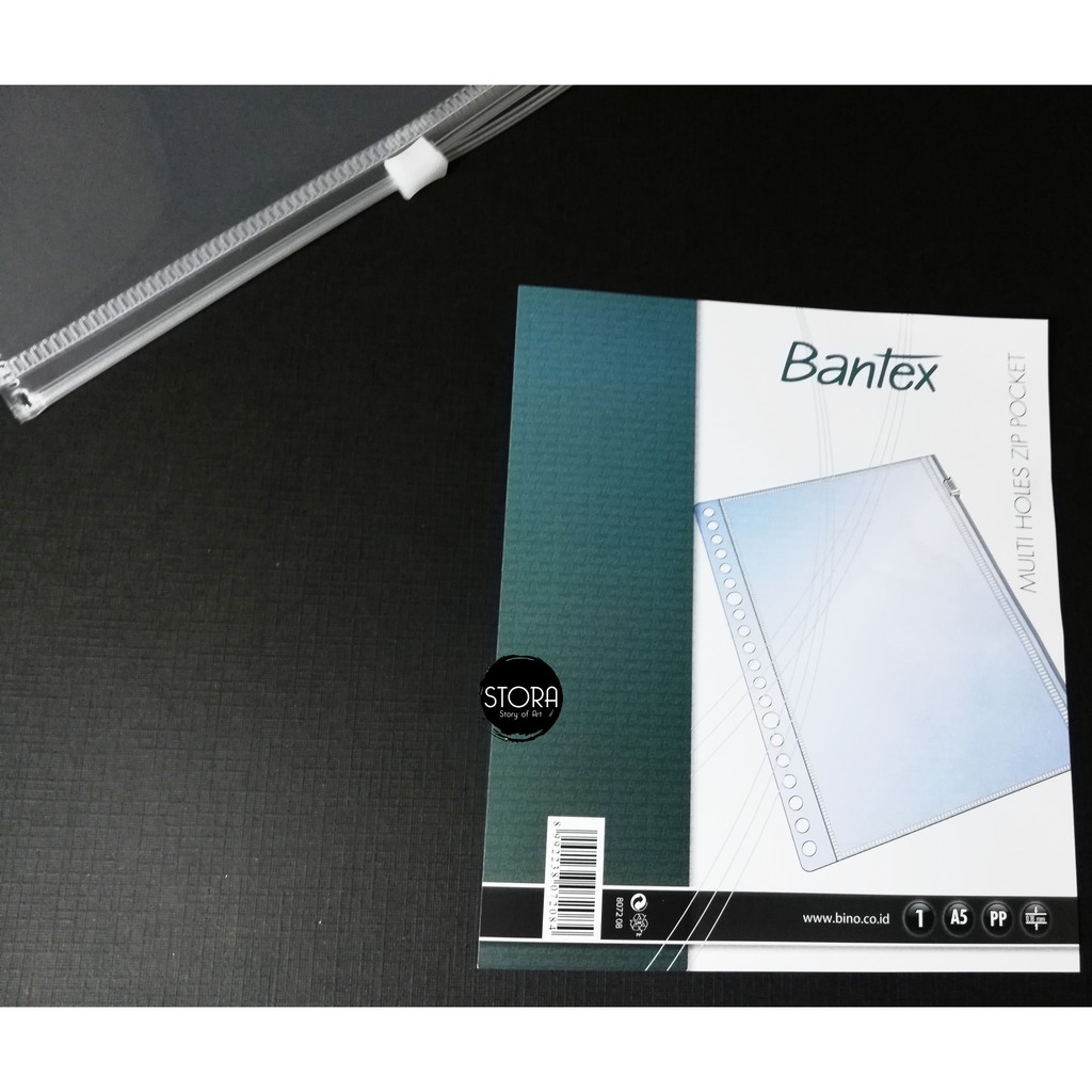 

Bantex Zipper Pocket A5 / 20 Ring Holes