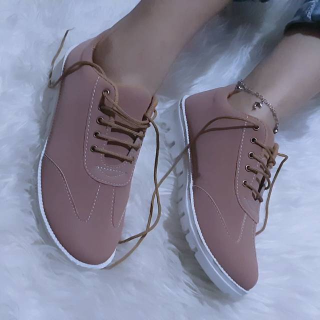 sepatu wanita sneakers women casual F-02 tali size 37-40