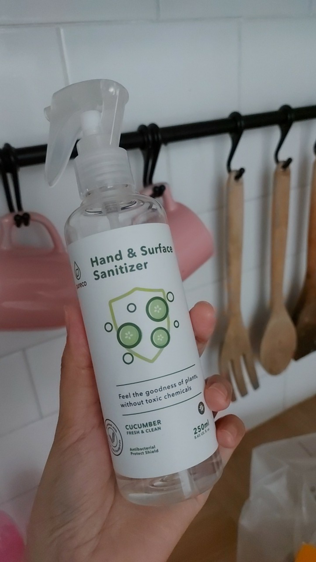 Pureco 250ml Hand & Surface Sanitizer / Multisurface Cleaner