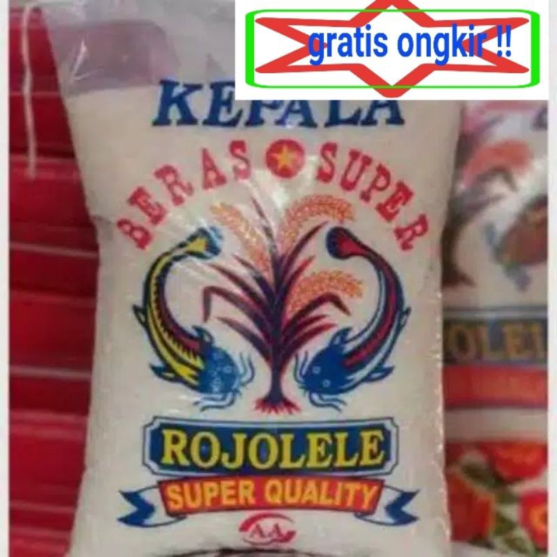 

Beras cap merek Rojolele 5kg [bukan liter]