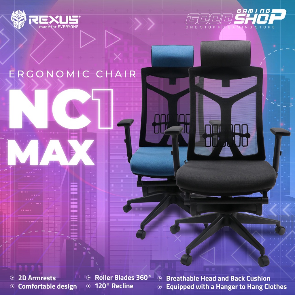 Rexus NC-1 / NC1 Max Ergonomic - Office Chair