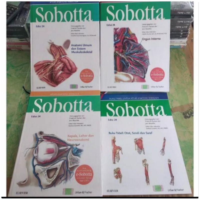 Atlas Anatomi Manusia edisi 24 - Sobotta